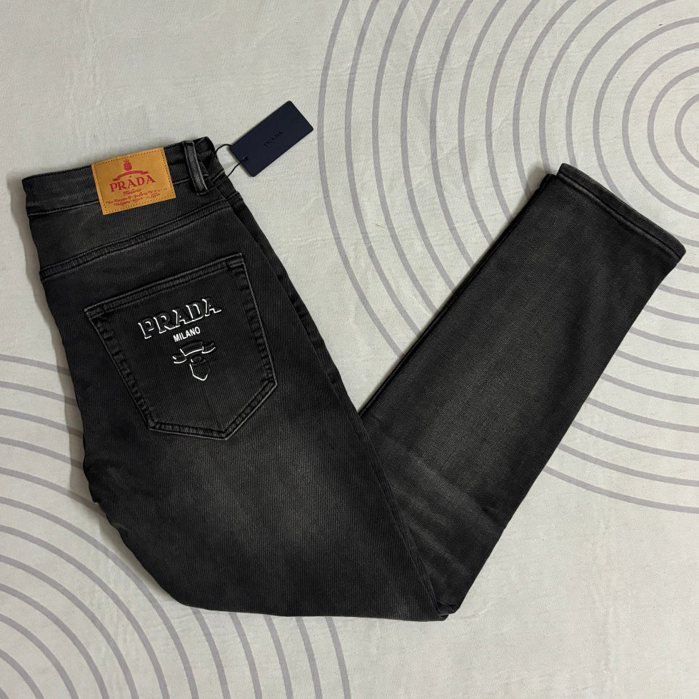 New men's slim fit versatile jeans 1024101837
