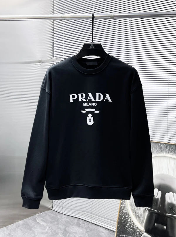 New long-sleeved round-neck hoodie 2025120407