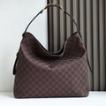 Gi Beatrix Large Tote Bag Coffee Canvas