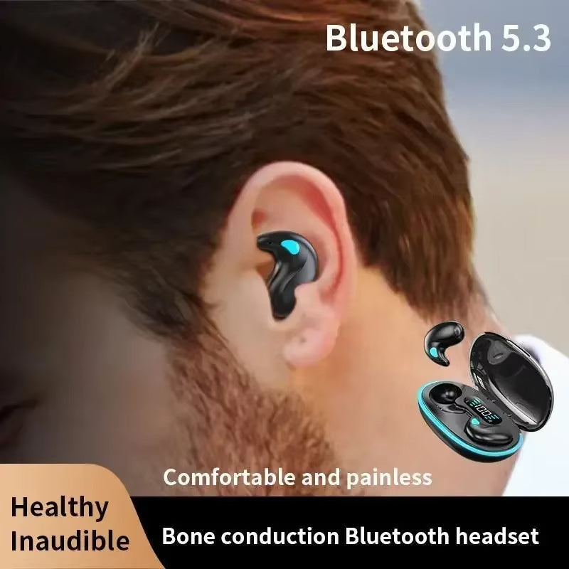 Ailsion Sleep Bluetooth Headset, Ailsion Earbuds For Sleeping, in-Ear Noise Cancelling Earphones