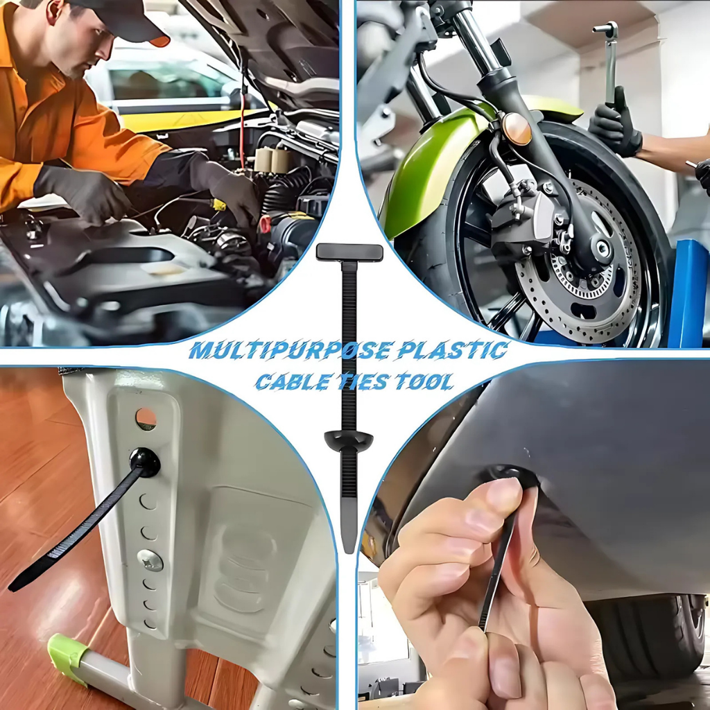 CableTies: Easy Universal Buckle Cable Ties