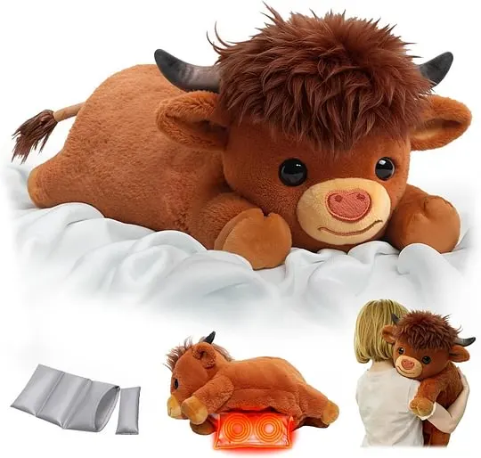Highland Cow Weighted Stuffed Animal