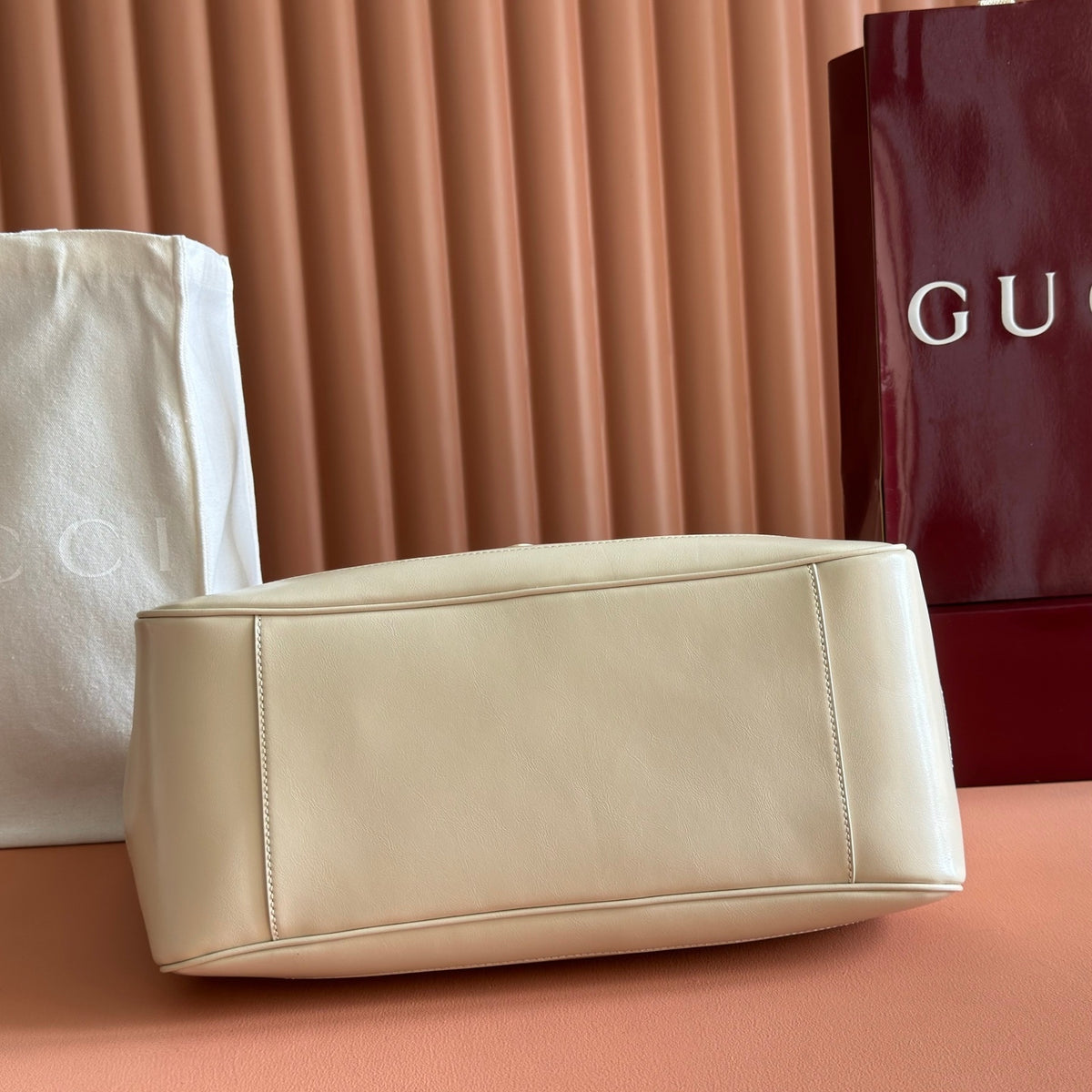 Gi Mercato Large Tote Bag Lambskin 40 cm
