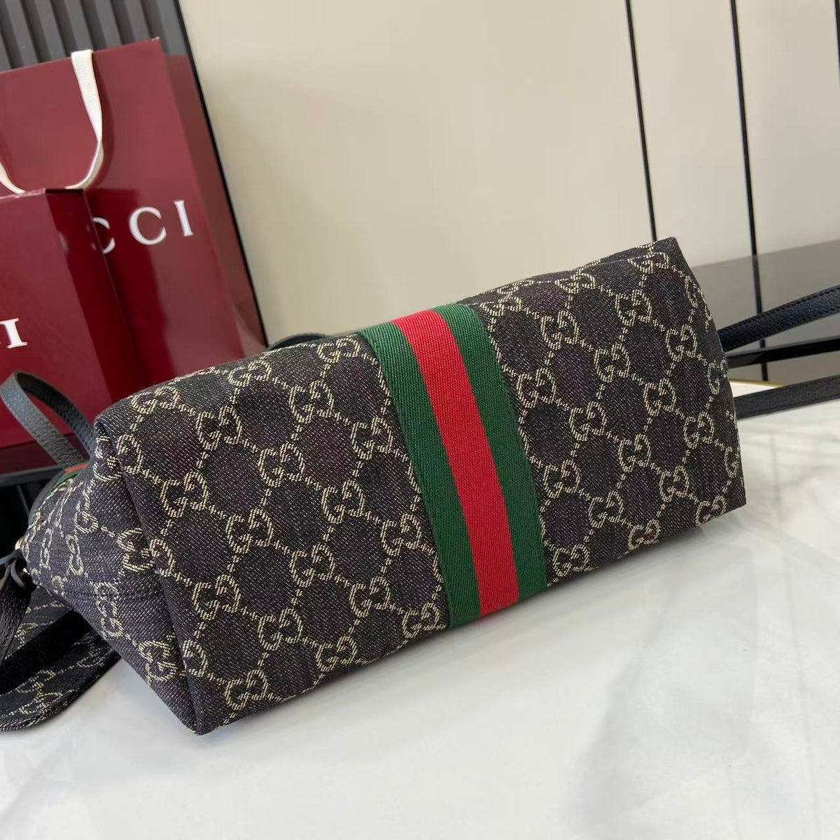 Gi 25 Giglio 25cm Bag Canvas Leather