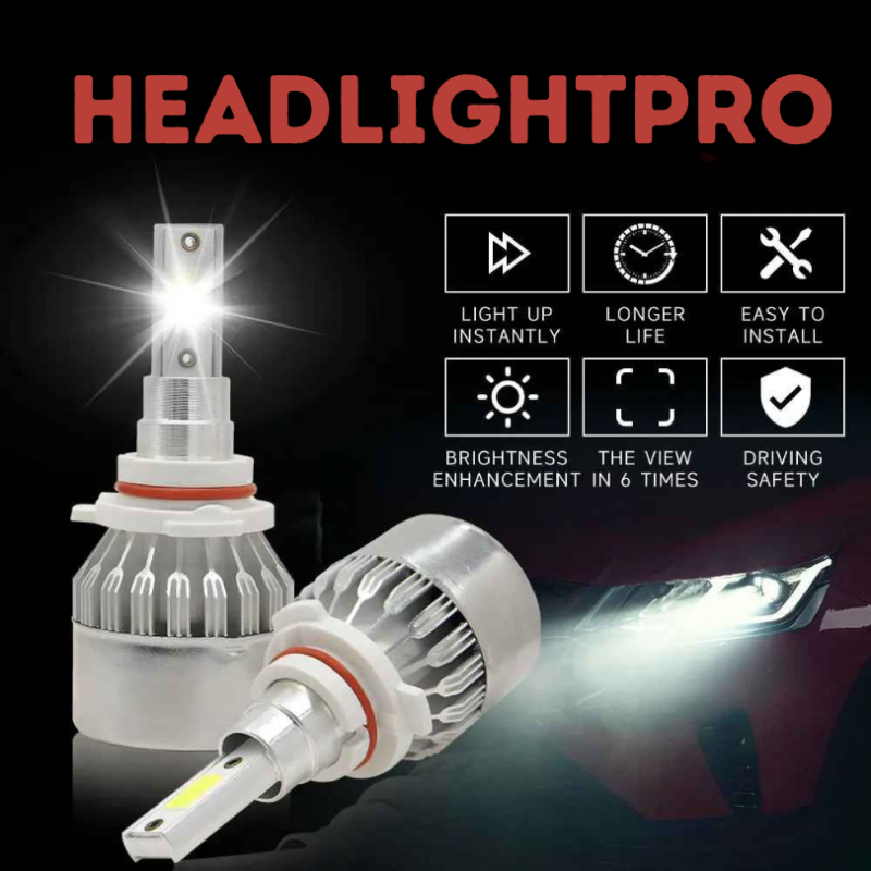 High-performance LED car headlights