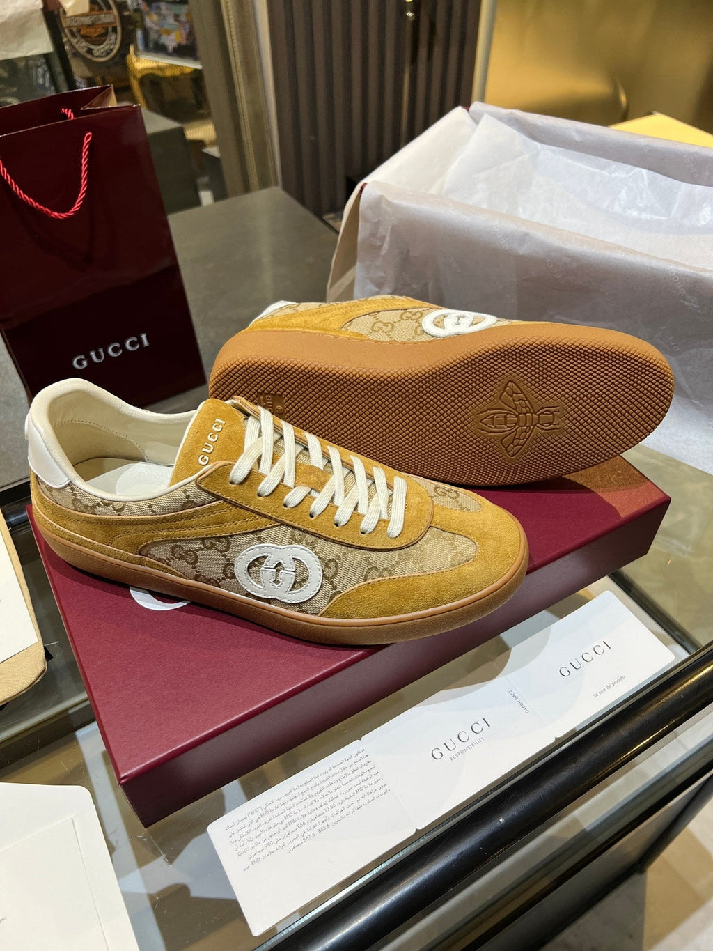 Gi 26 Sneaker Canvas Suede