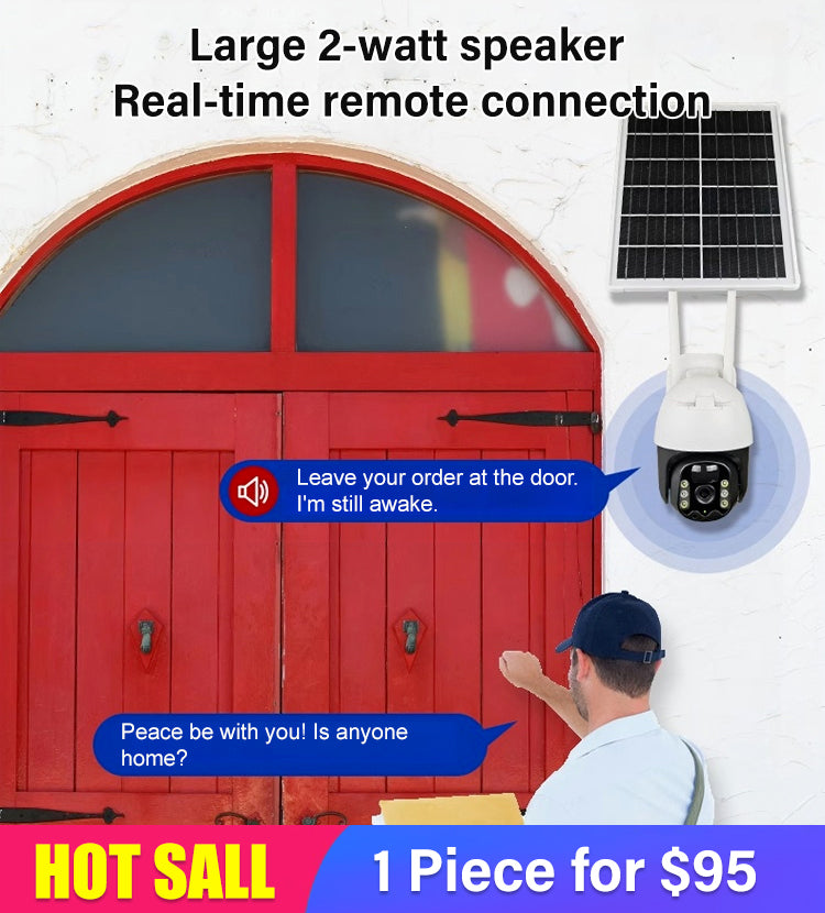 Save hundreds of thousands of dollars annually 🎊 No complicated wiring needed; once installed, it can monitor a space of 800 square meters 🌟 Features automatic tracking functionality to completely eliminate surveillance blind spots 🛍
