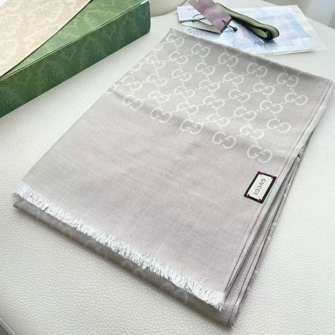 Gi Houndstooth Scarf 180CM Cashmere