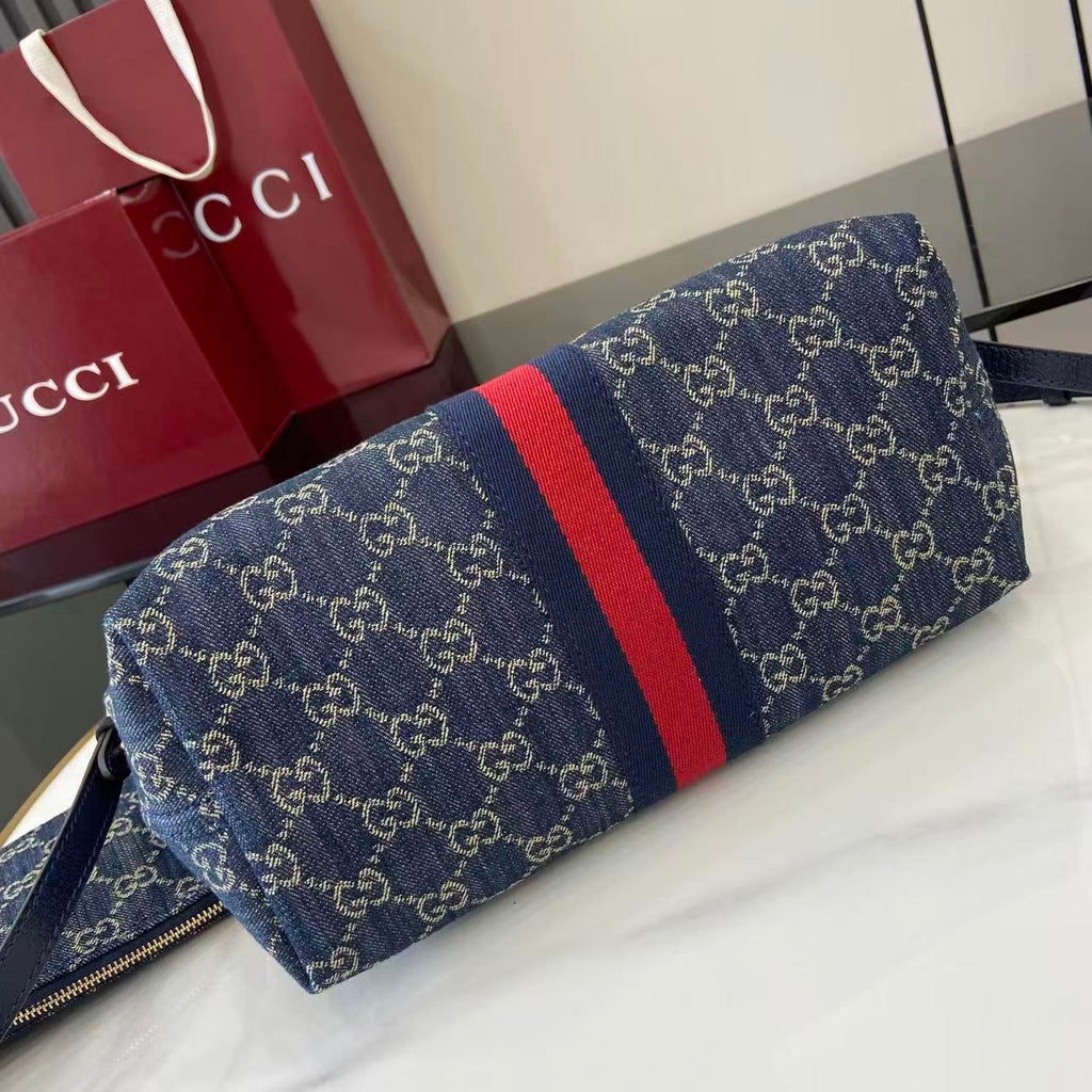 Gi 25 Giglio 25cm Bag Canvas Leather