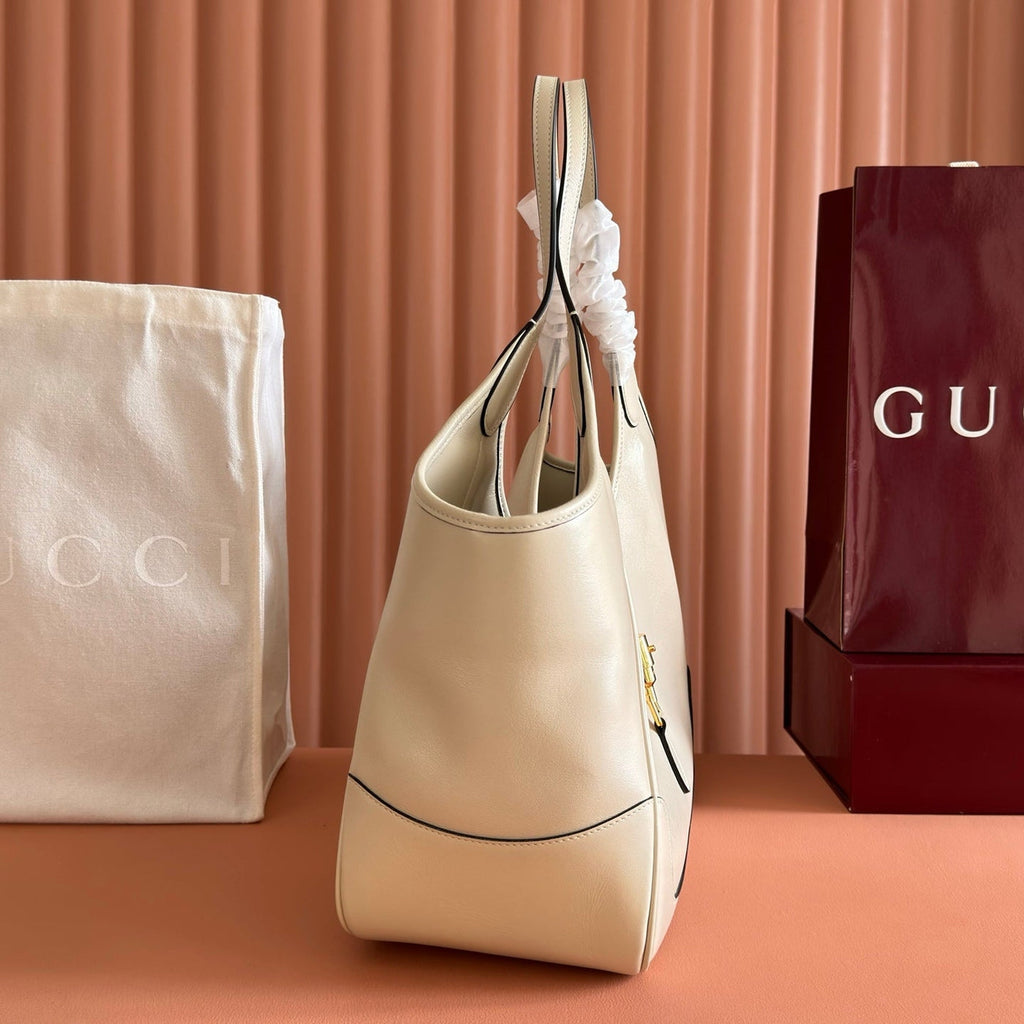 Gi Mercato Medium Tote Bag Lambskin 35 cm