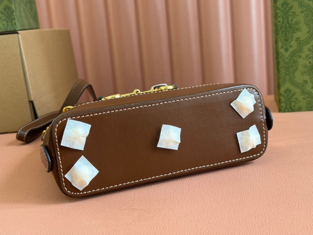 Gi Horsebit 1955 Small Top Handle Bag