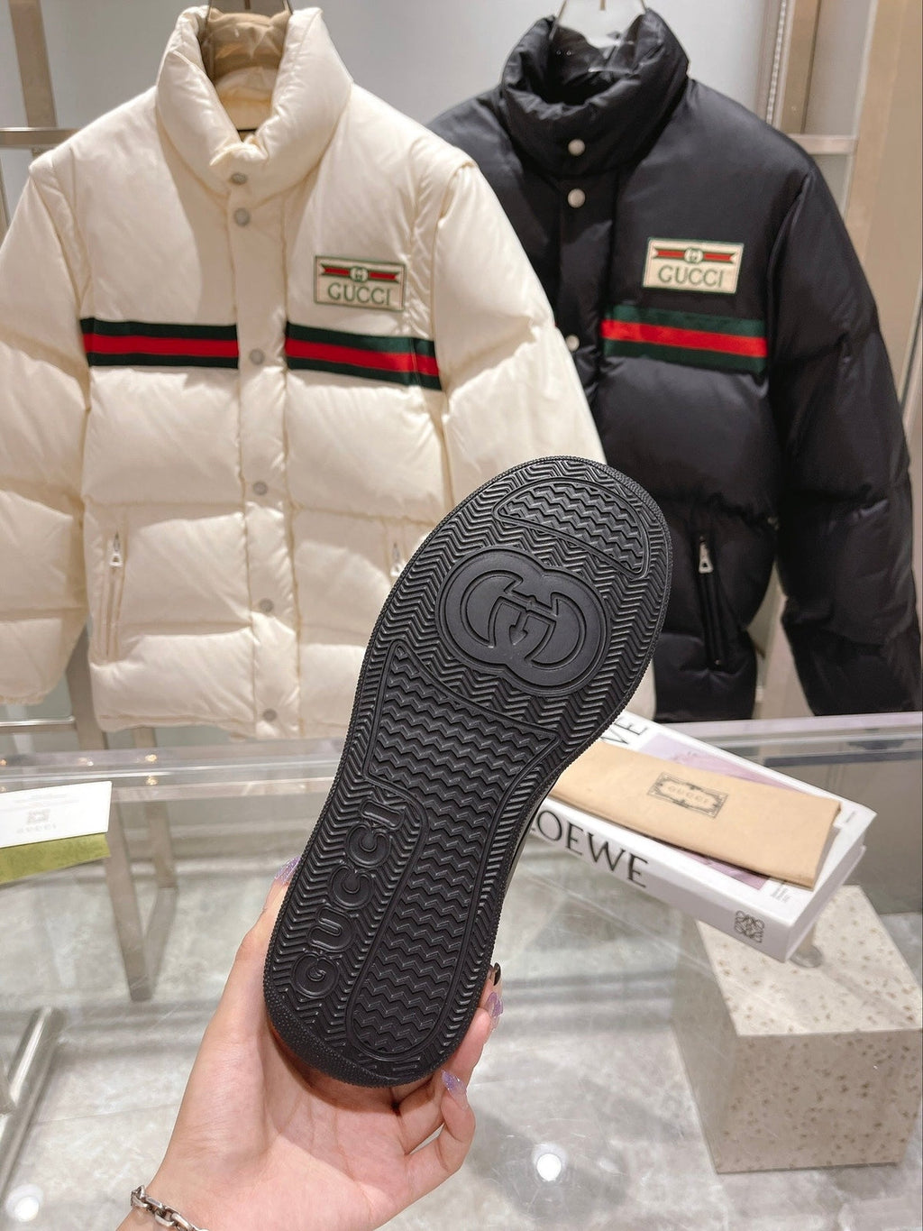 Gi2025 Monogram Boot Wool Canvas Calfskin