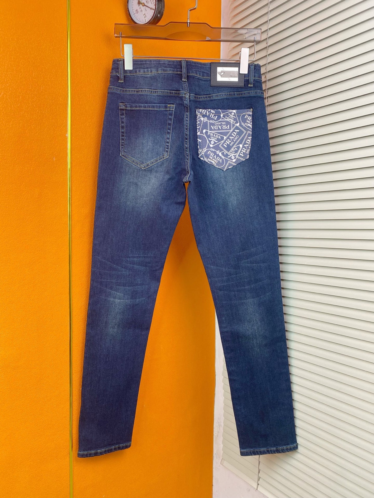 PR Classic denim blue stretch slim-fit skinny jeans 26031215