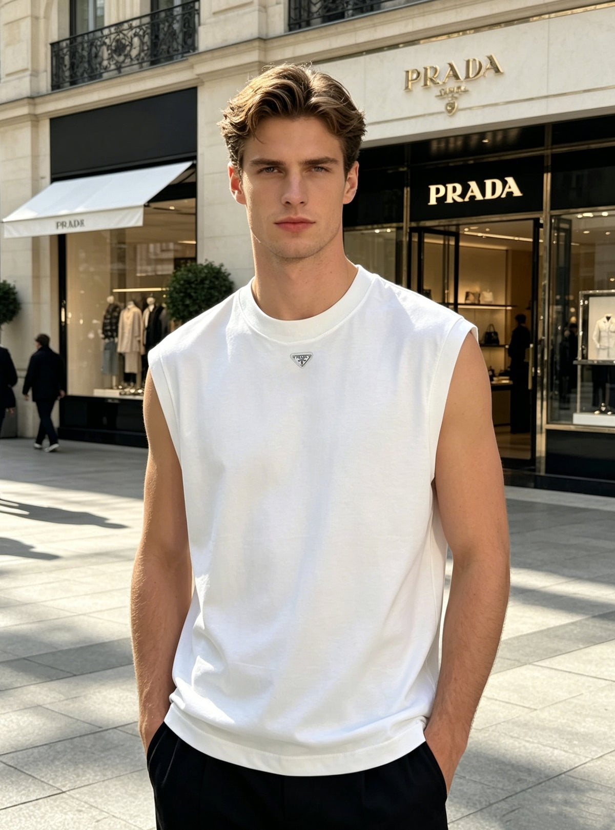 PR sleeveless shirt 1826061201