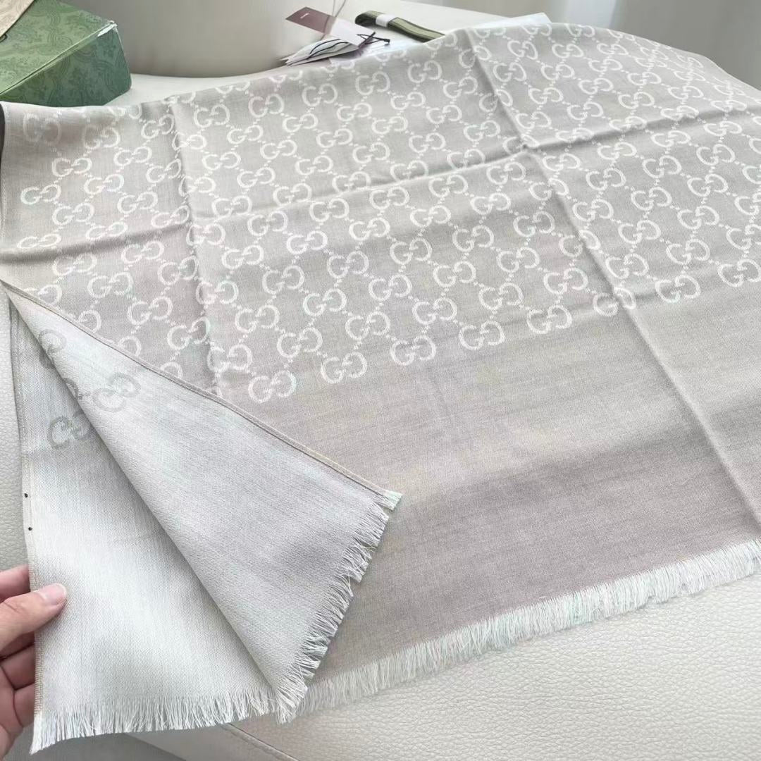 Gi Houndstooth Scarf 180CM Cashmere