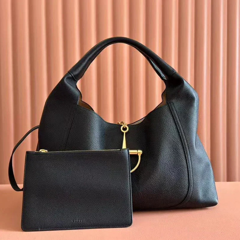 Gi Softbit Shoulder Bag 46cm Calfskin