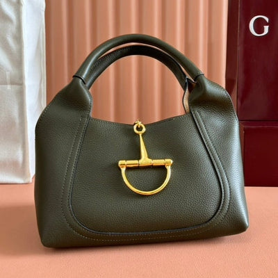 Gi Solfbit Bag Black Calfskin 27.5