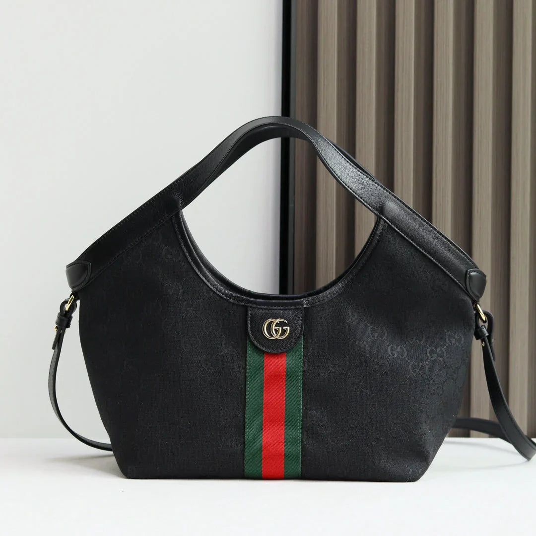 Gi 2026 Giglio Shoulder Bag 25cm Canvas Calfskin