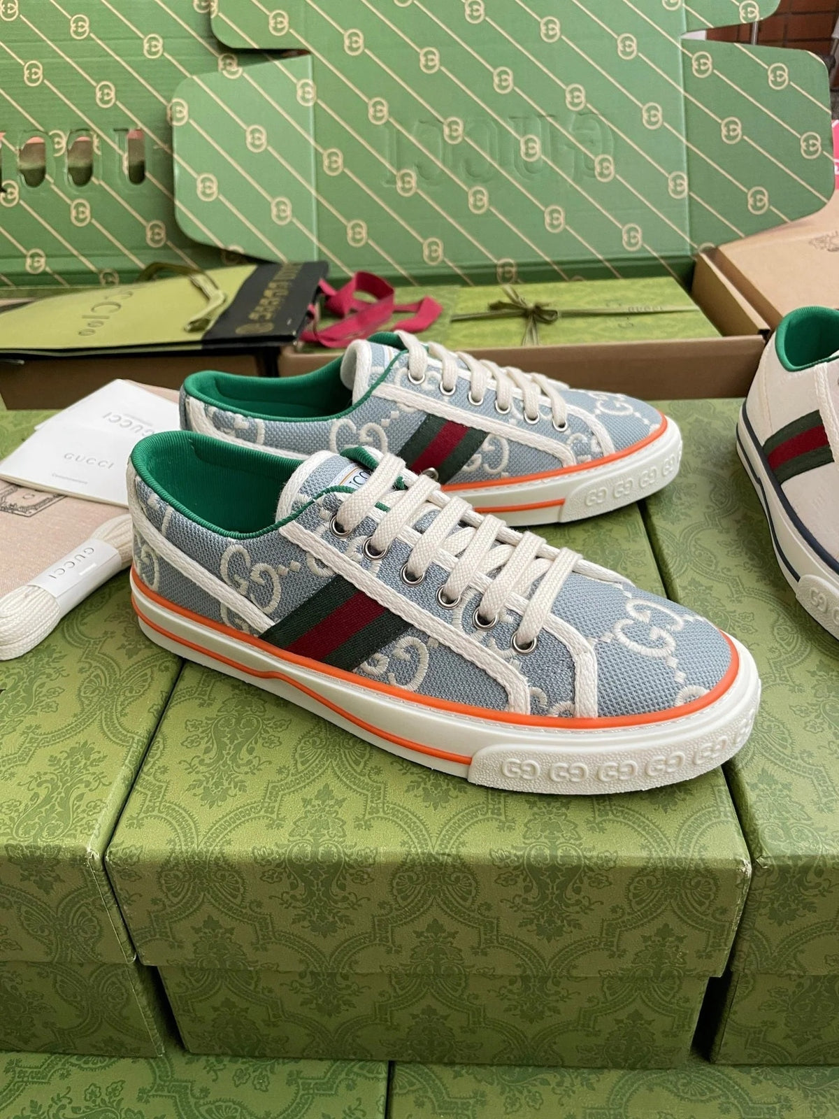 Gi 26 Platform Sneaker Light Monogram Canvas