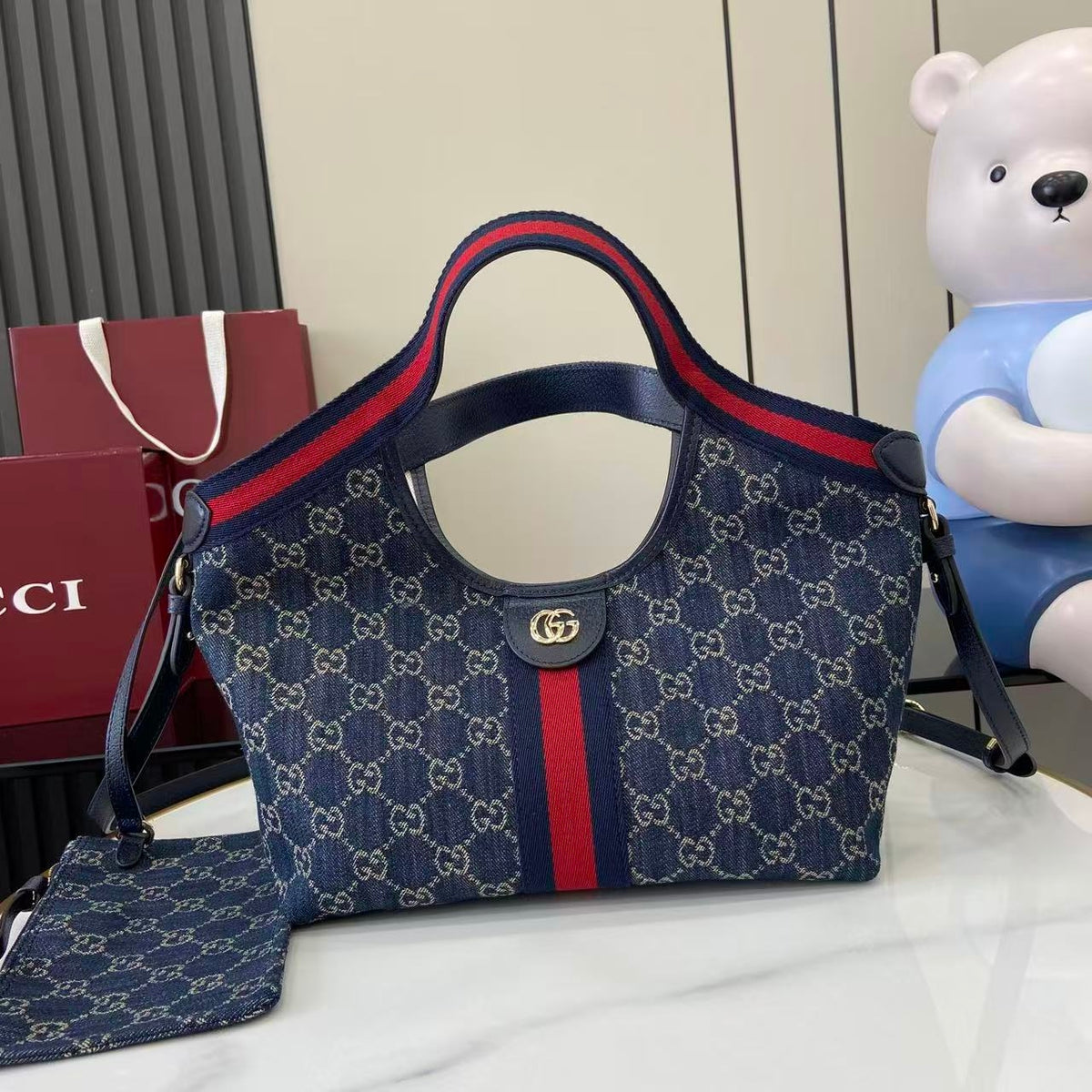 Gi 25 Giglio 25cm Bag Canvas Leather