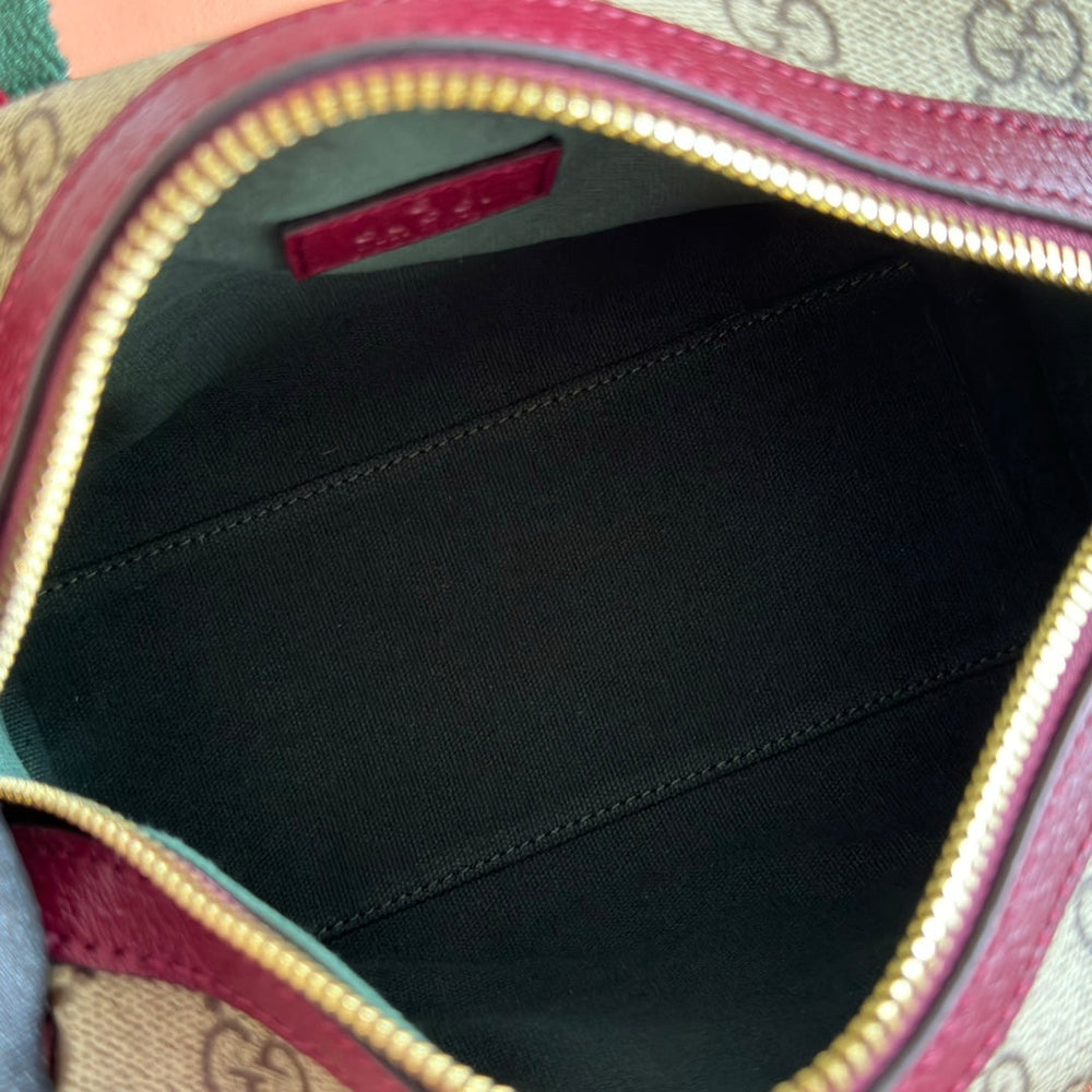 Gi Boston Bag 20 Denim Leather