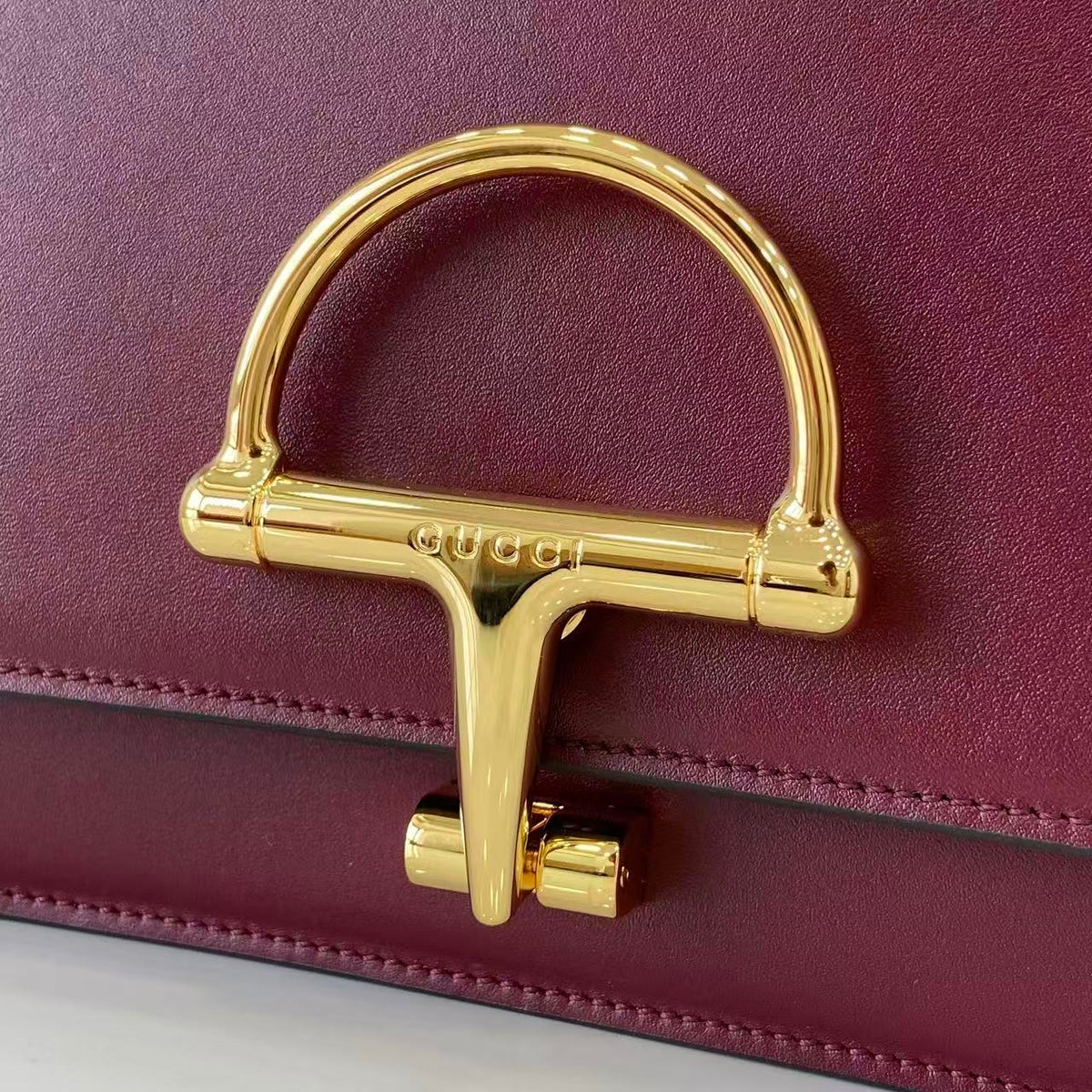 Gi 25 Siena Bag 22.5cm Gold & Leather