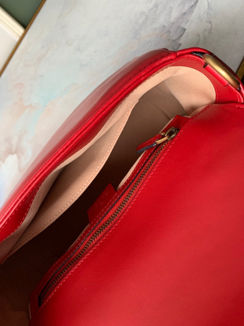 Gi Marmont 26.5cm Calfskin Gold Hardware