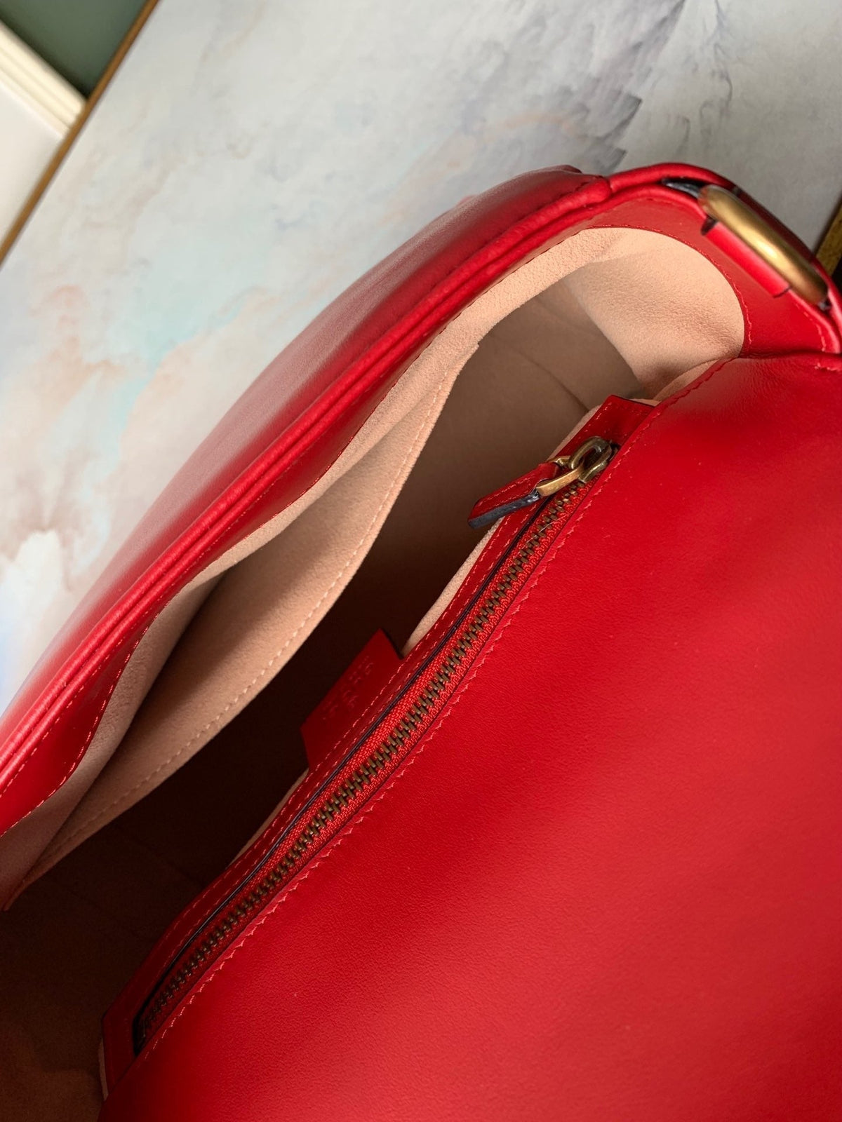 Gi Marmont 26.5cm Calfskin Gold Hardware