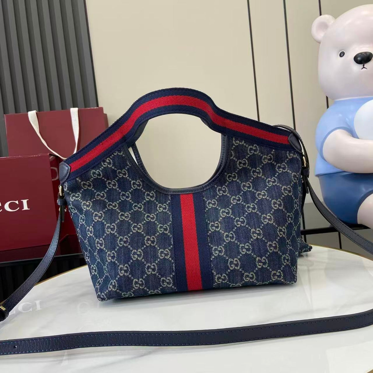 Gi 25 Giglio 25cm Bag Canvas Leather
