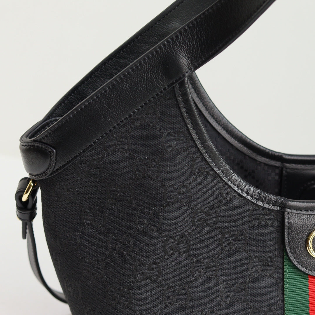 Gi 2026 Giglio Shoulder Bag 25cm Canvas Calfskin