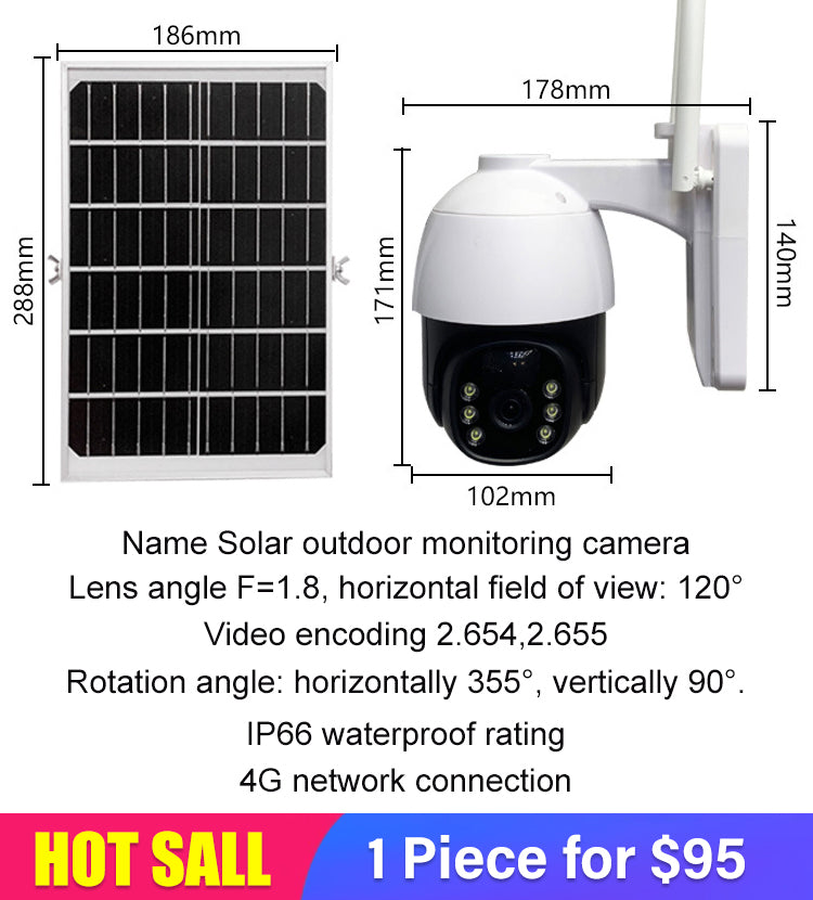 Save hundreds of thousands of dollars annually 🎊 No complicated wiring needed; once installed, it can monitor a space of 800 square meters 🌟 Features automatic tracking functionality to completely eliminate surveillance blind spots 🛍