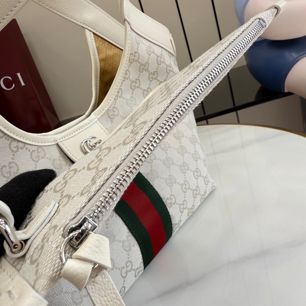 Gi 2026 Giglio Shoulder Bag 25cm Canvas Calfskin