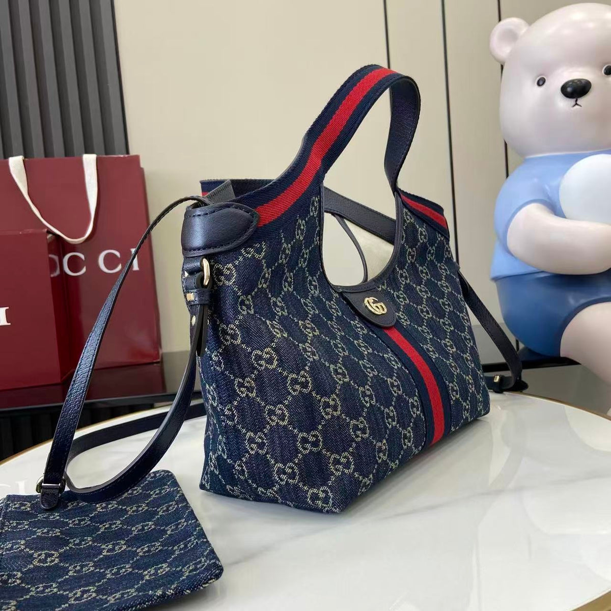 Gi 25 Giglio 25cm Bag Canvas Leather