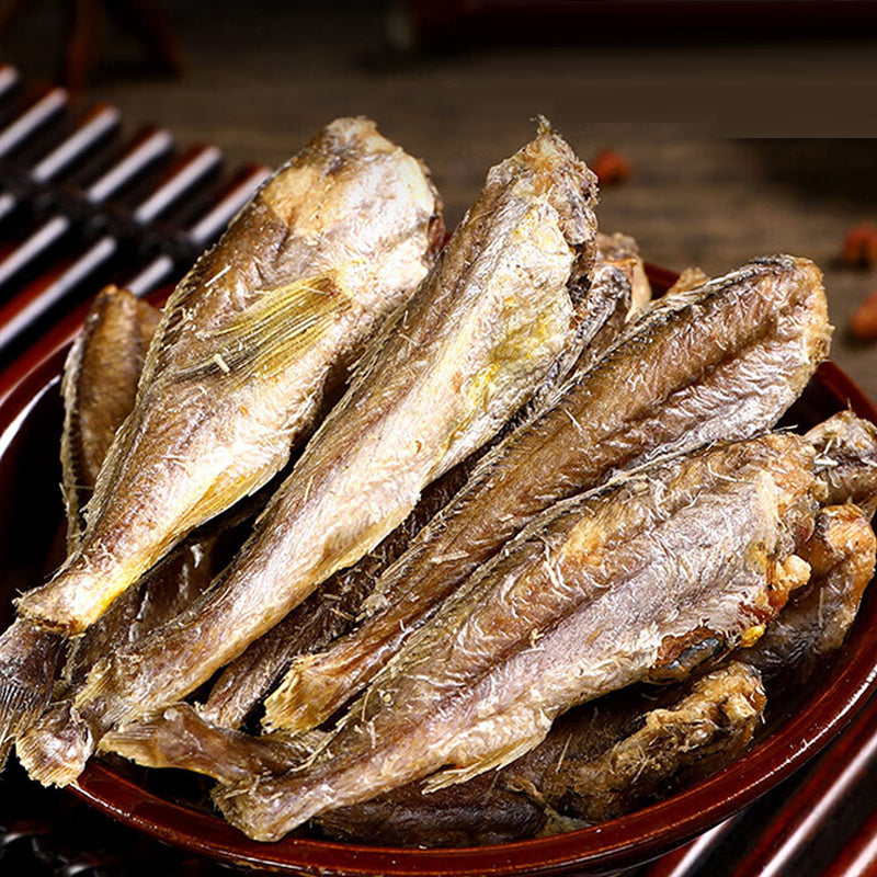 【Final Hour!】Ready-to-Eat Savory & Crispy Dried Small Yellow Croaker ❤ Non-Fried, Low-Calorie