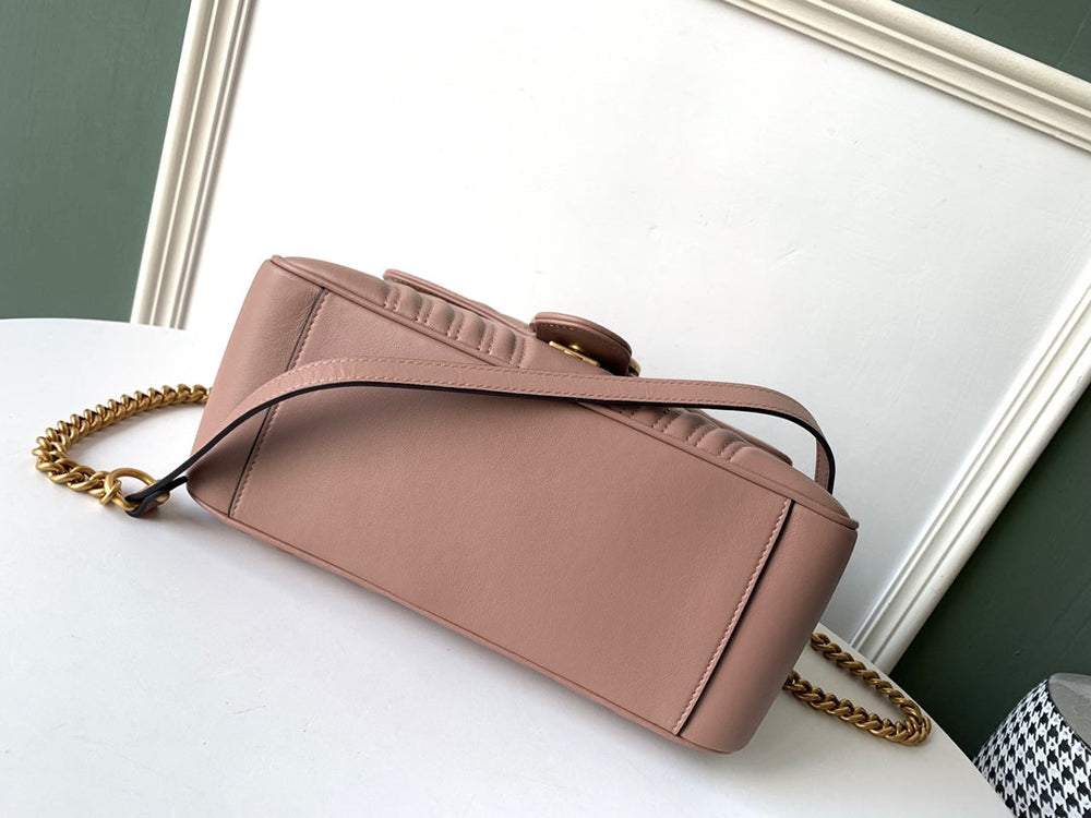 Gi Marmont 26.5cm Calfskin Gold Hardware