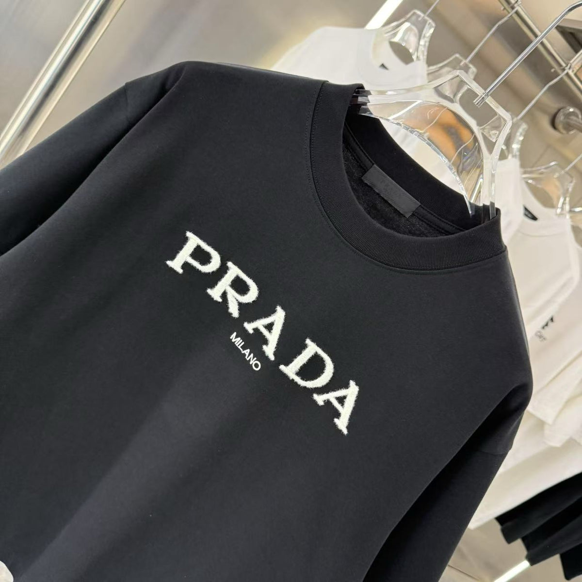 PR Cotton embroidery couple T-shirt 1825052021