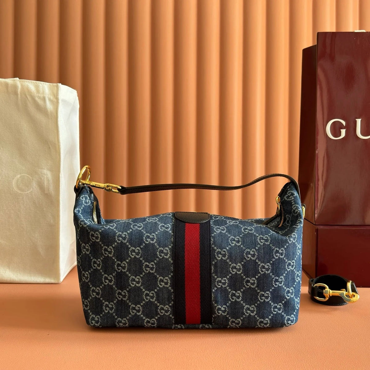 Gi 2026 Vanity Top Handle Bag 27.5cm Canvas