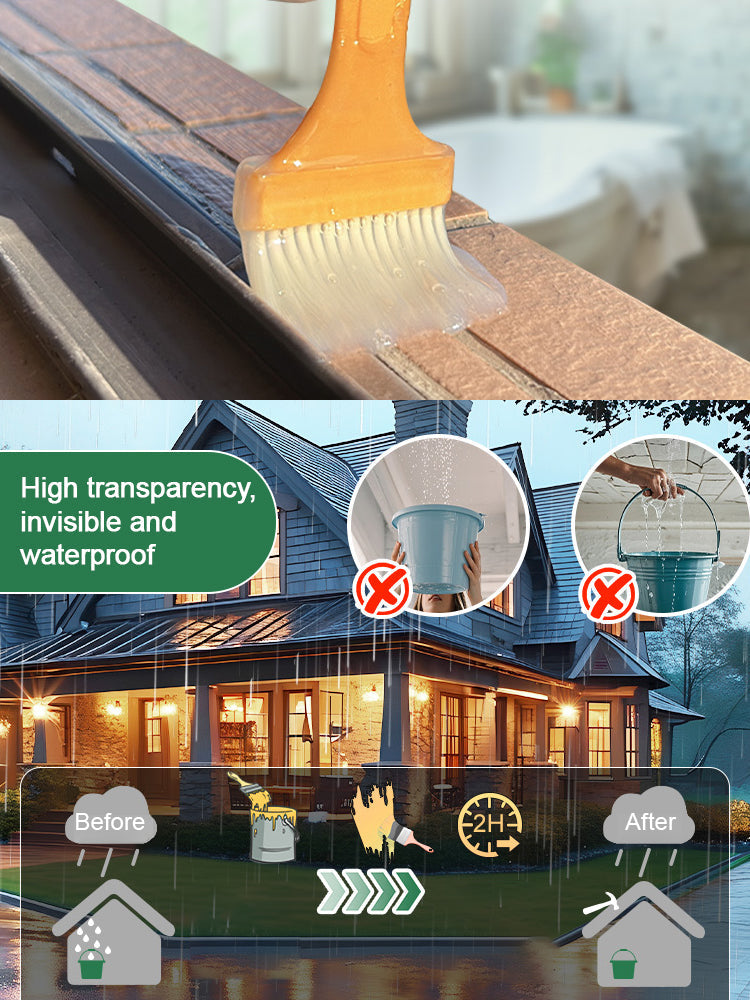 【Transparent  waterproof glue】50%OFF🔥