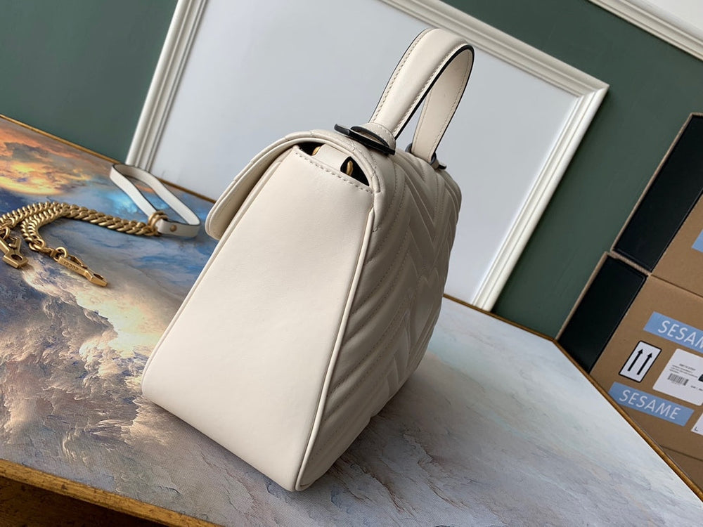 Gi Marmont 26.5cm Calfskin Gold Hardware