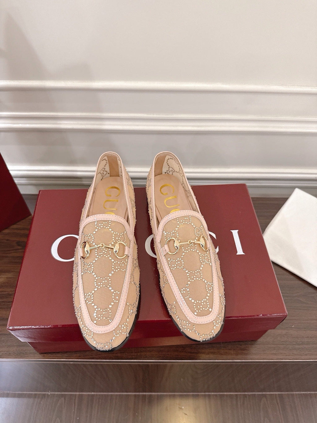 Gi Jordaan Loafer Mesh With Crystal