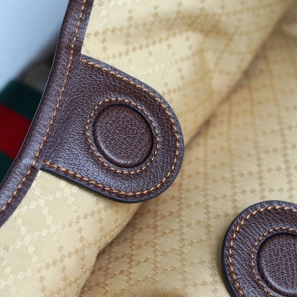 Gi 2026 Giglio Shoulder Bag 60cm Brown Green Red Calfskin