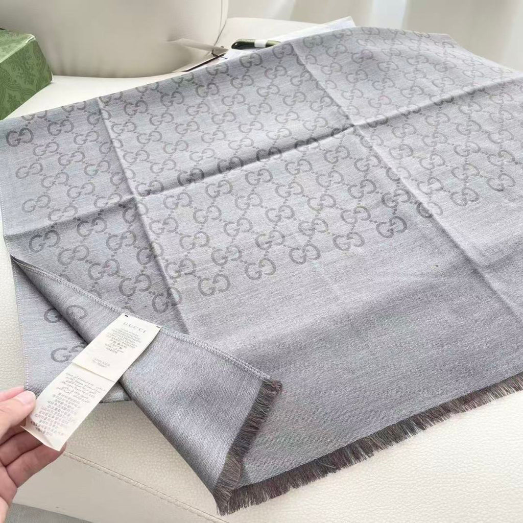 Gi Houndstooth Scarf 180CM Cashmere