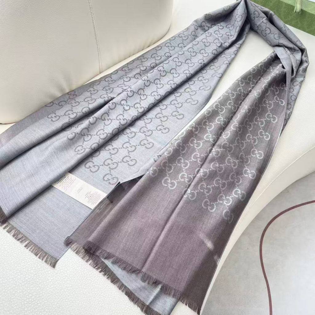 Gi Houndstooth Scarf 180CM Cashmere