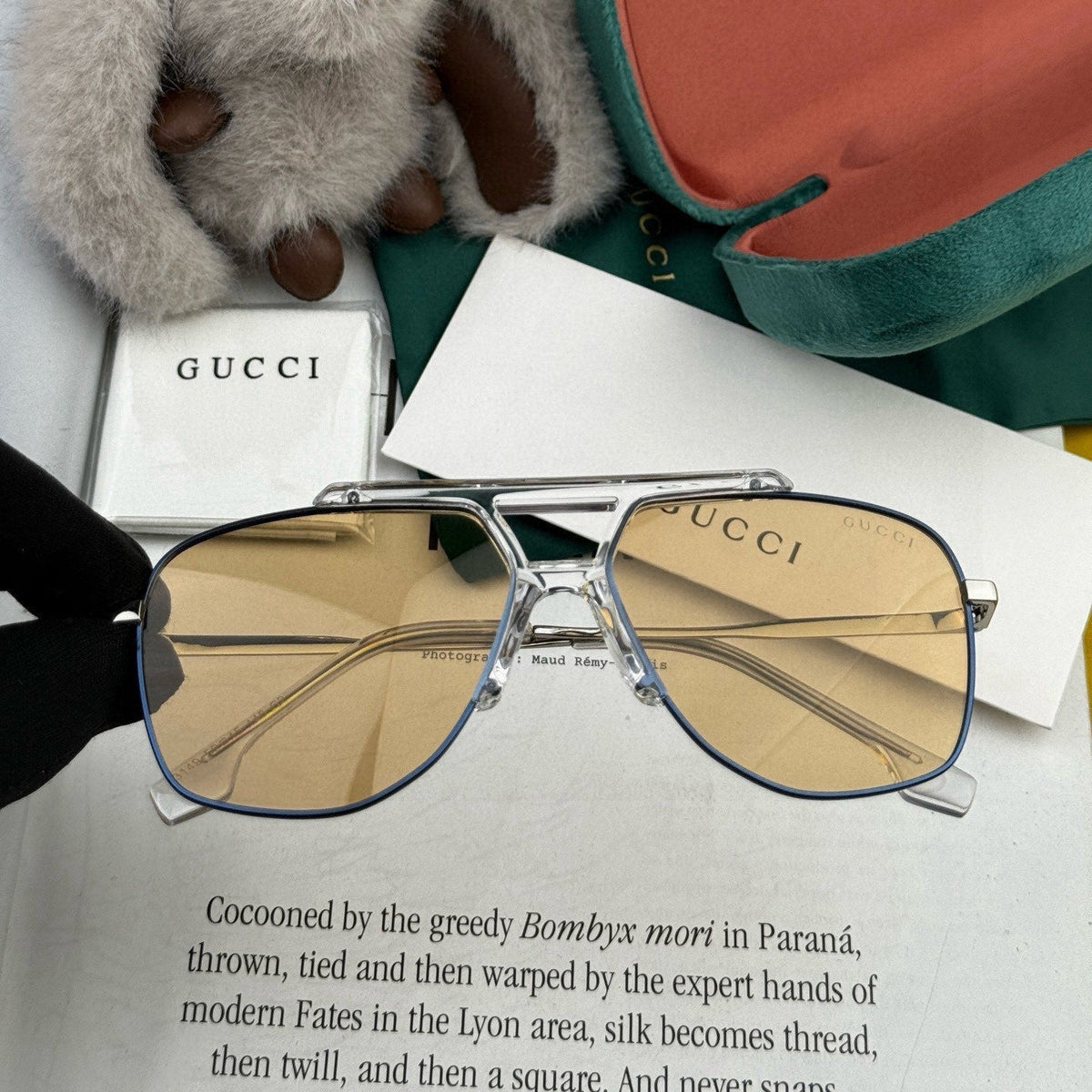 LOW NOSE BRIDGE FIT SUNGLASSES G9314 IN METAL AND ACETATE
