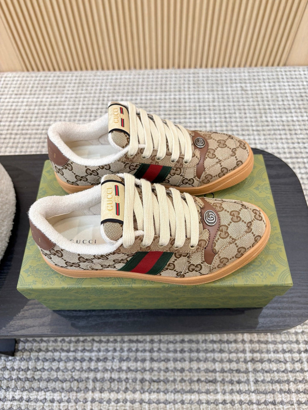 Gi 26s Sneakers In Brown Gg Canvas