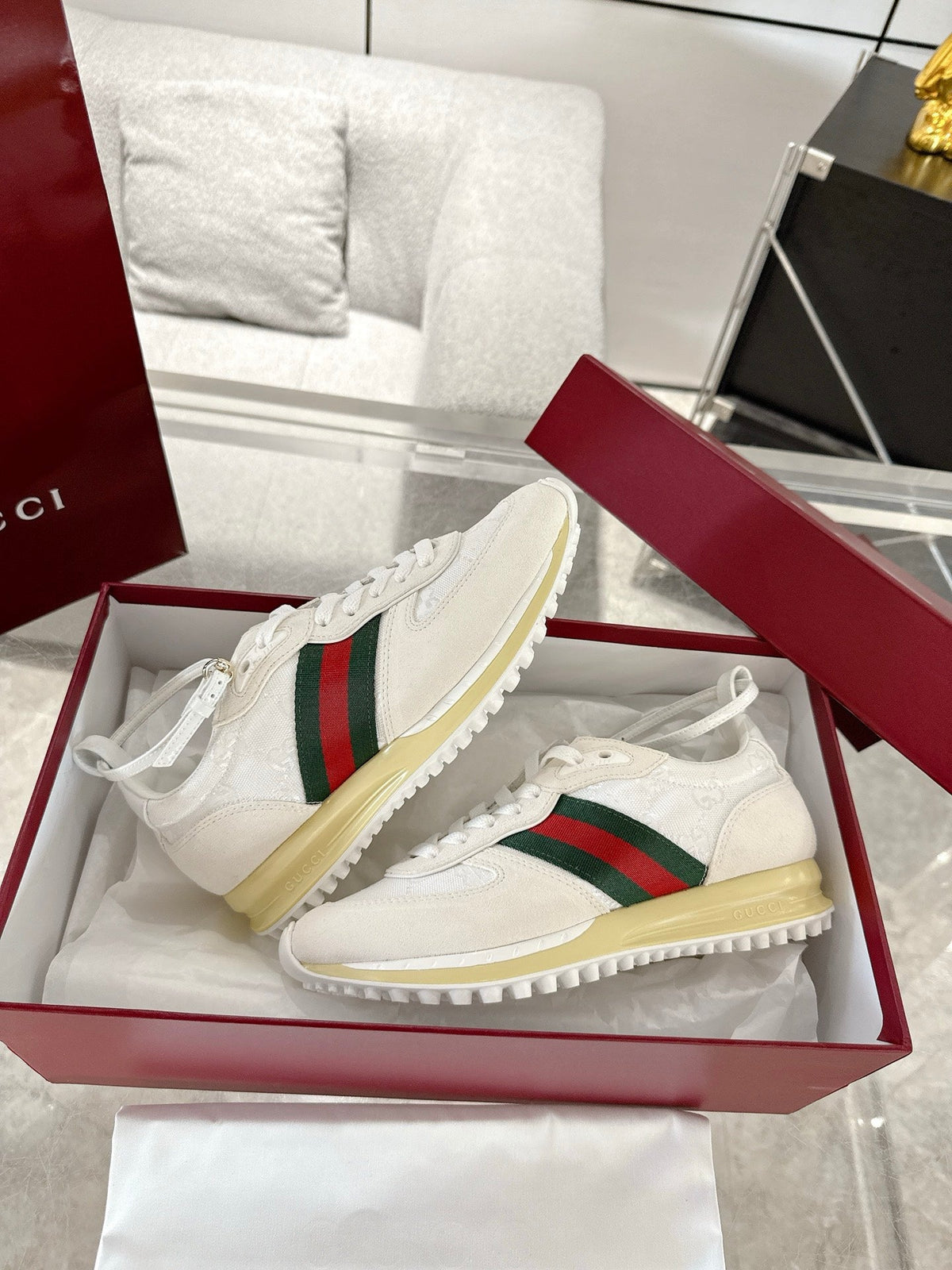 GC 2025 Re-Motion Sneaker Suede Cowhide