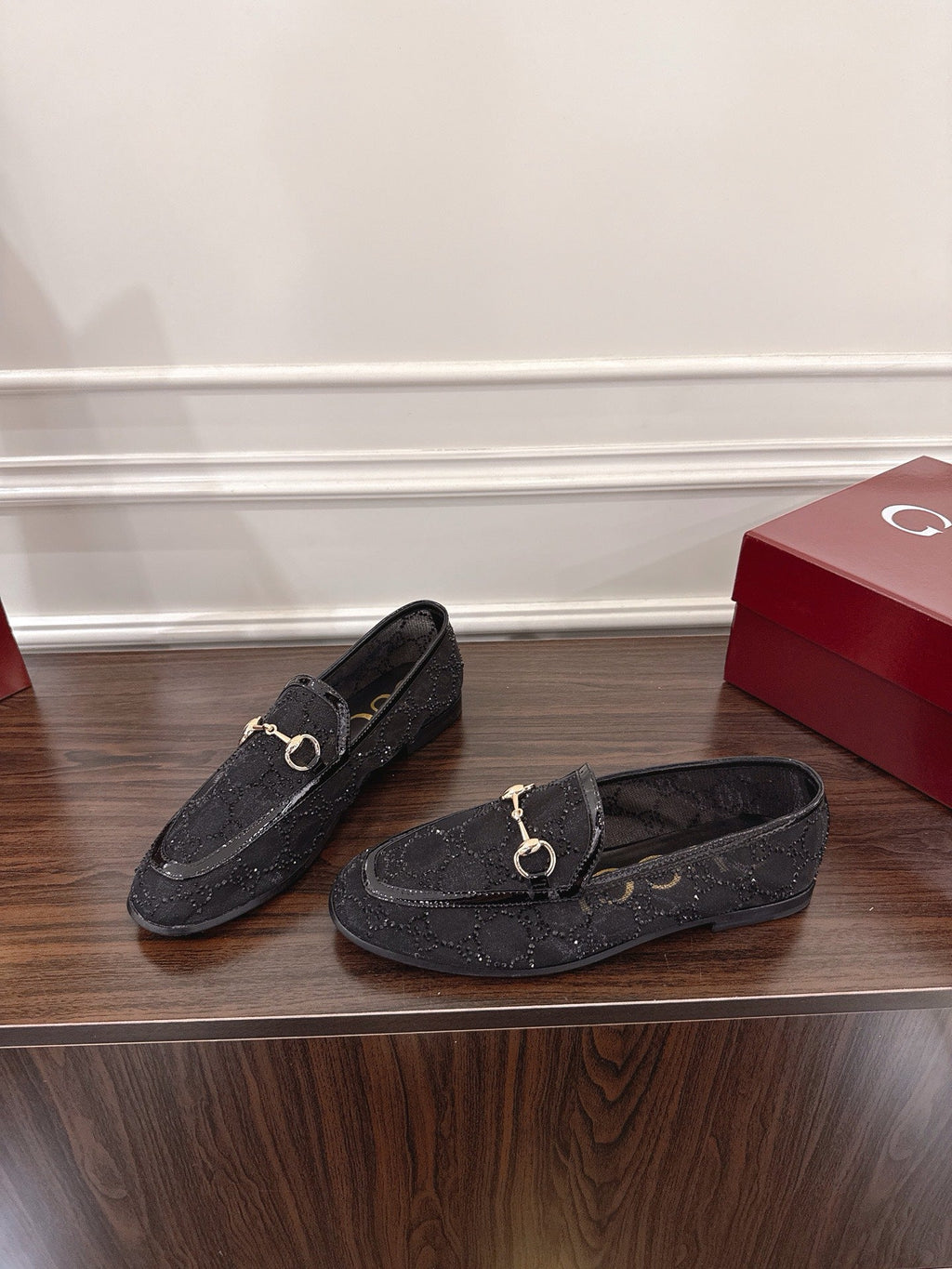 Gi Jordaan Loafer Mesh With Crystal