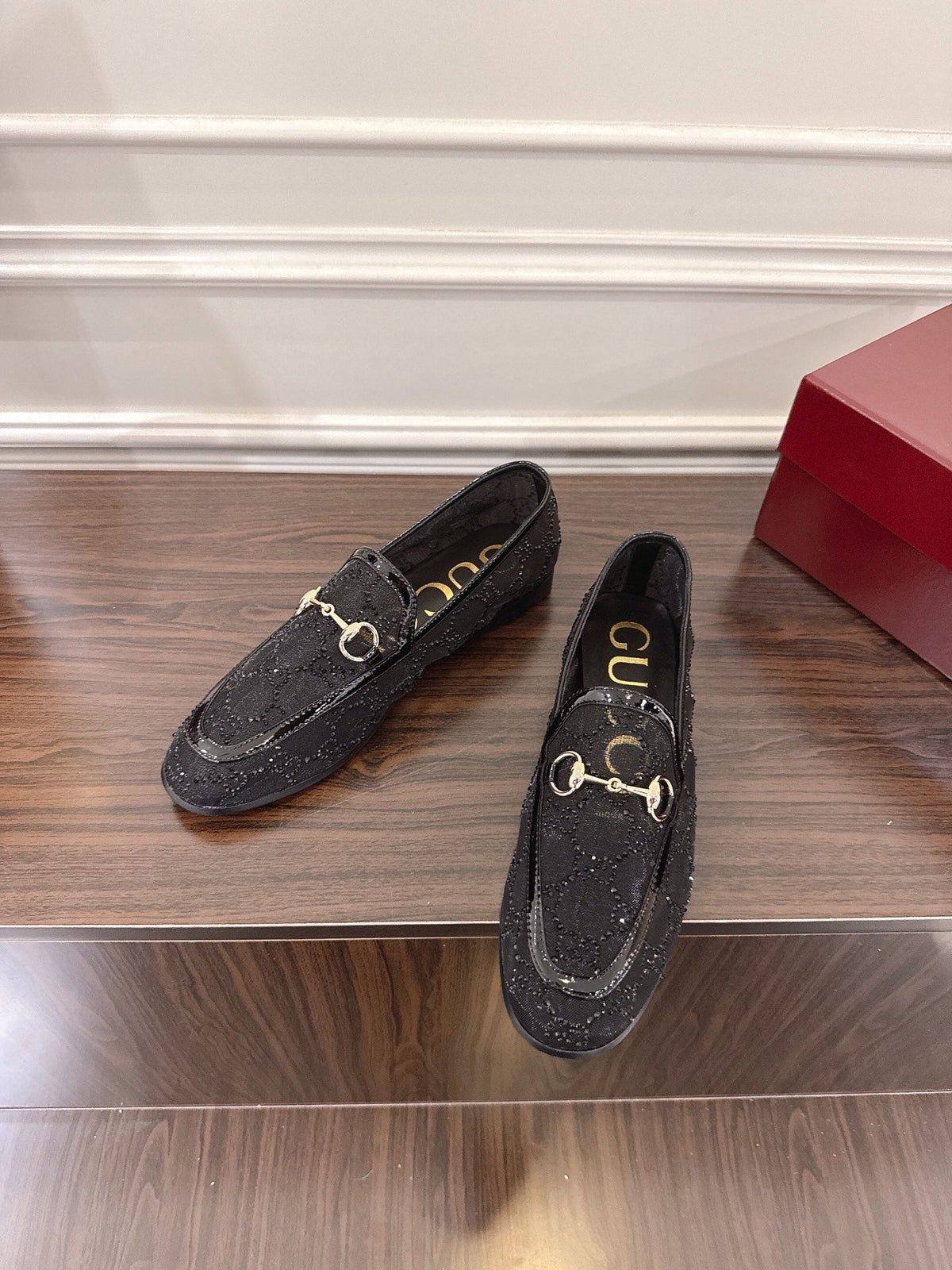 Gi Jordaan Loafer Mesh With Crystal
