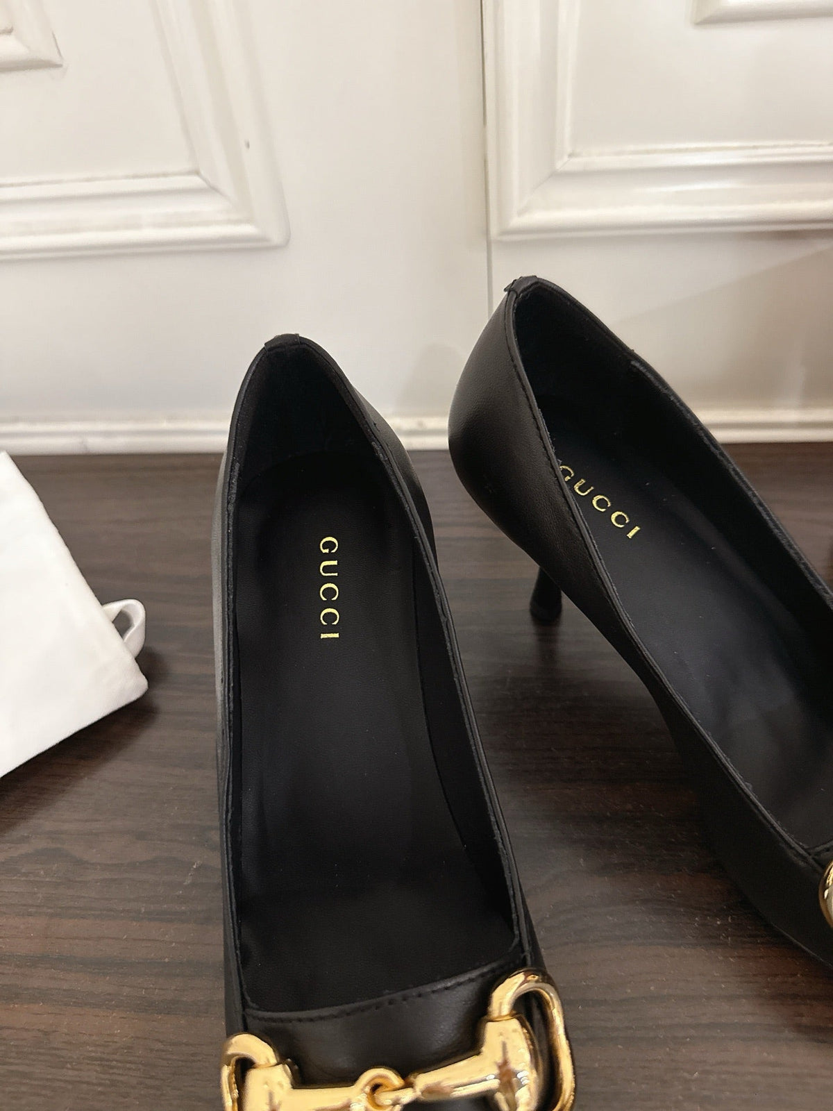 Gi Boulevard Pumps 7.5cm Black Leather 888854