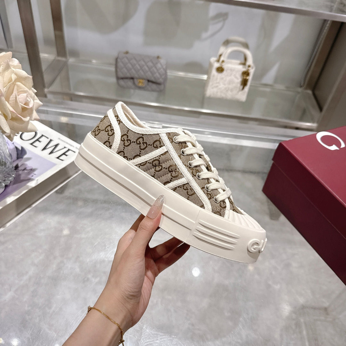 Gi Chunky Sneaker 35mm Canvas